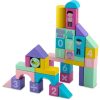 Gyermek fa ,város építő 100 darabos készlet - Ricokids RK-871