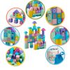 Gyermek fa ,város építő 100 darabos készlet - Ricokids RK-871