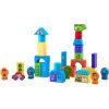 Gyermek fa város építő,100 darabos készlet - Ricokids RK-871