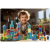 Gyermek fa város építő,100 darabos készlet - Ricokids RK-871