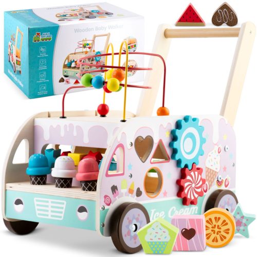 Fa járkáló toló fagylalttal RK-873 Ricokids