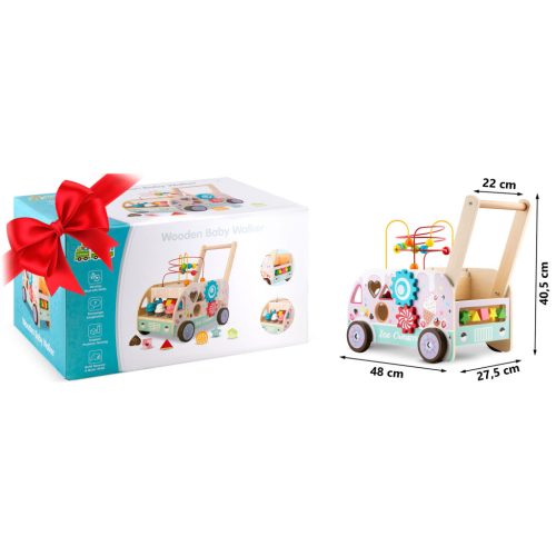 Fa járkáló toló fagylalttal RK-873 Ricokids