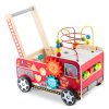 Fából készült tolójárós tűzoltó RK-873 Ricokids