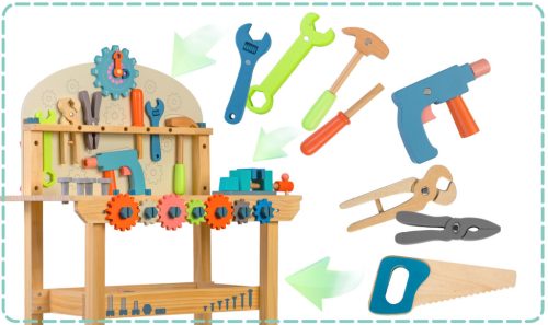 Fa műhely szerszámokkal RK-876 Ricokids