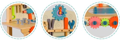 Fa műhely szerszámokkal RK-876 Ricokids