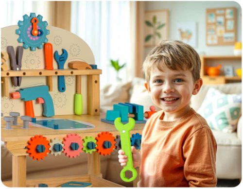 Fa műhely szerszámokkal RK-876 Ricokids