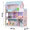 Nagy fából készült babaház 3 szintes Ricokids RK-878
