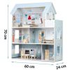 Nagy fából készült babaház 3 szintes Ricokids RK-878