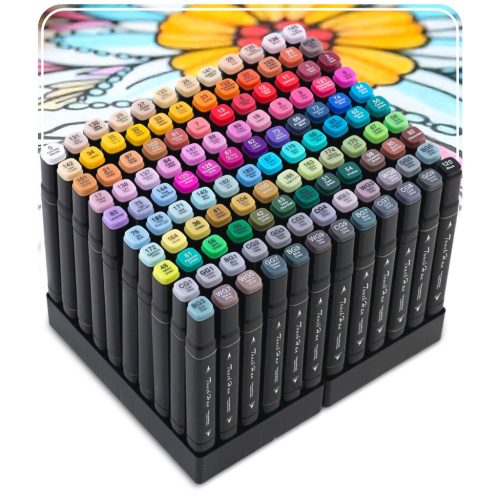 Alkohol markerek zacskóval 120 db Nukido NK-913