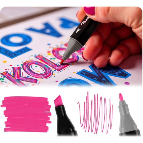 Alkohol markerek zacskóval 120 db Nukido NK-913