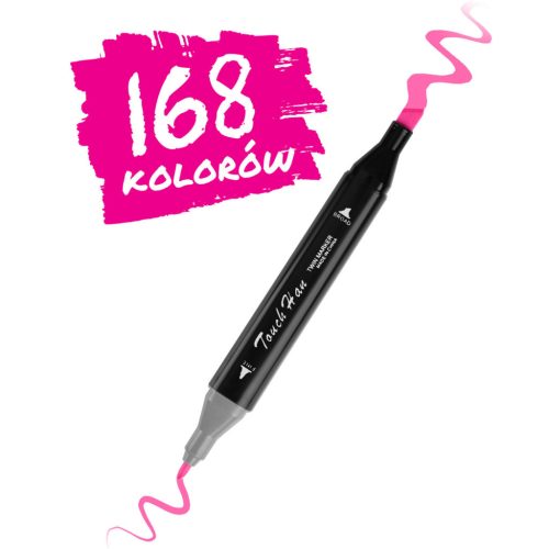 Alkoholos kiemelő és jelölő filctollak,168 db - Nukido NK-914