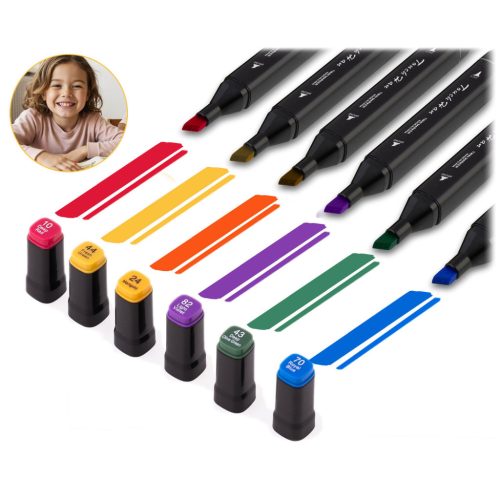 Alkohol markerek zacskóval 262 db Nukido NK-915-A