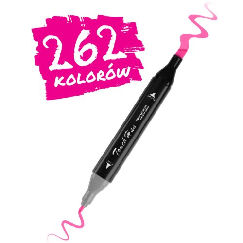 Alkohol markerek zacskóval 262 db Nukido NK-915