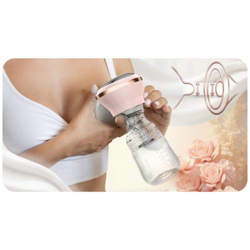 Elektromos mellszívó, 3 fázis, 180 ml, BPA mentes, USB-C töltés - Nukido NK-960-A