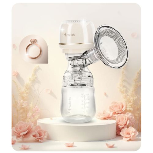 Elektromos mellszívó, 3 fázis, 180 ml, BPA mentes, USB-C töltés - Nukido NK-961 