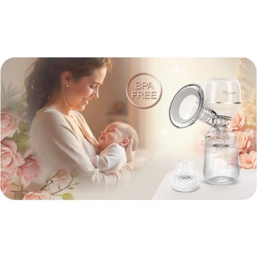 Elektromos mellszívó, 3 fázis, 180 ml, BPA mentes, USB-C töltés - Nukido NK-961 