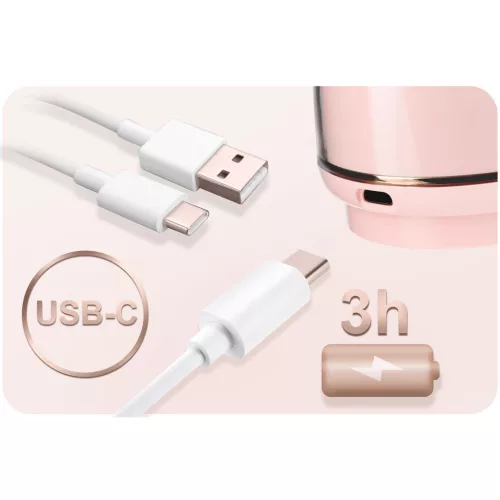 Elektromos mellszívó, 3 fázis, 180 ml, BPA mentes, USB-C töltés - Nukido NK-961 
