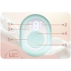 Elektromos mellszívó, 3 fázis, 180 ml, BPA mentes, USB-C töltés - Nukido NK-962 