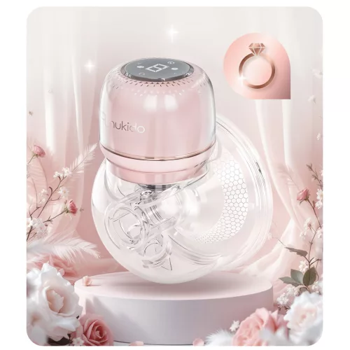 Elektromos mellszívó, 3 fázis, 210 ml, BPA mentes, USB-C töltés - Nukido NK-963 