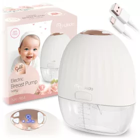   Elektromos mellszívó, 3 fázis, 150 ml, BPA mentes, USB-C töltés - Nukido NK-964 