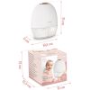 Elektromos mellszívó, 3 fázis, 150 ml, BPA mentes, USB-C töltés - Nukido NK-964 