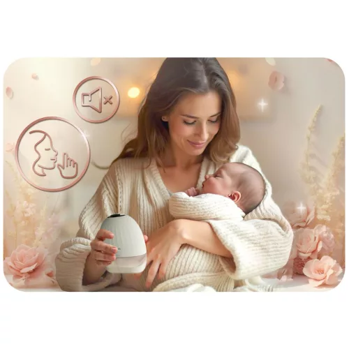 Elektromos mellszívó, 3 fázis, 150 ml, BPA mentes, USB-C töltés - Nukido NK-964 