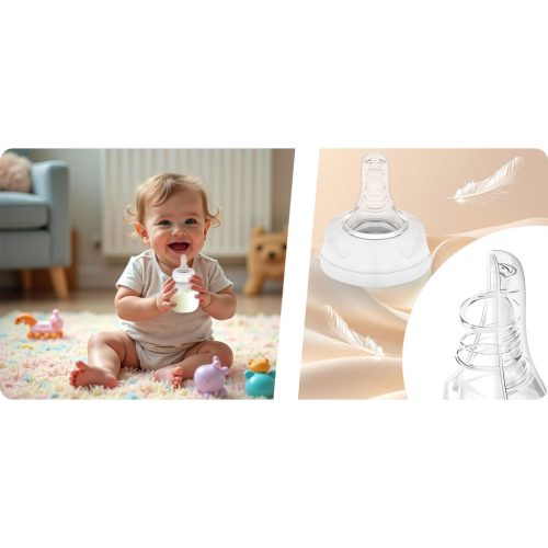 Nukido PP tejesüveg készlet 2 db.