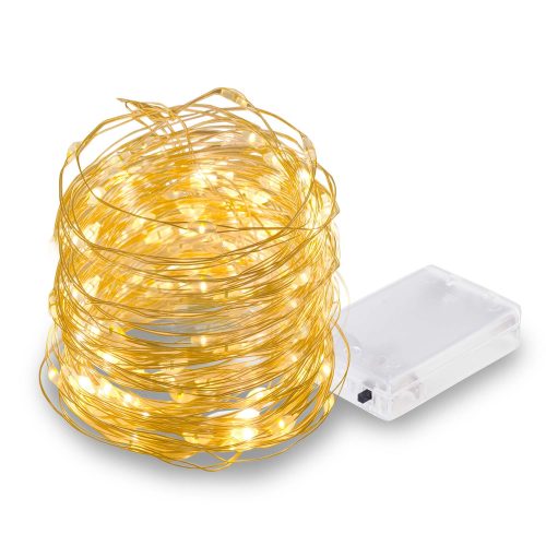 Karácsonyi fényfüzér, 100 LED, 10 méter 