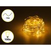 Karácsonyi fényfüzér, 100 LED, 10 méter 