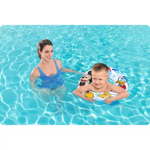 Mickey és Donald úszógyűrű Sze. 56 cm Bestway 91004