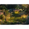 Led napelemes leszúrható dekoratív kerti lámpa szentjánosbogár effektussal, 2 db - Ilumen LS-101
