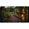 Led napelemes leszúrható dekoratív kerti lámpa szentjánosbogár effektussal, 2 db - Ilumen LS-101