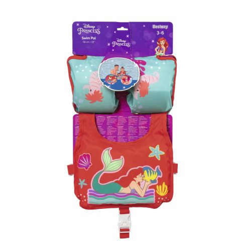 Arielka kis hableány úszómellény, 3-6 éves korig - Bestway 9101l