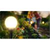 Led napelemes leszúrható, kerti gömb lámpa , 4 db - Ilumen LS-102