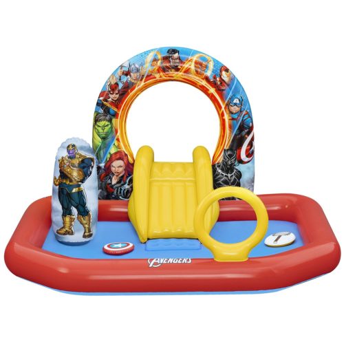 Avengers felfújható vízipark medence, játszótér, 211 x 198 x 125 cm - Bestway 98800