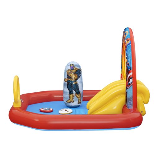 Avengers felfújható vízipark medence, játszótér, 211 x 198 x 125 cm - Bestway 98800