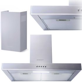 Konyhai páraelszívó kémény 60 cm Berdsen BE-60A-T1 INOX