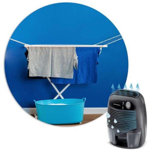 Légszárító - páraelnyelő autós adapterrel Berdsen BR-68B fekete