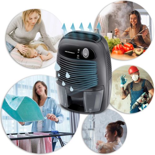 Légszárító - páraelnyelő autós adapterrel Berdsen BR-68B fekete