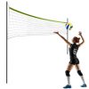Röplabda és tollaslabda háló és keret 570 cm