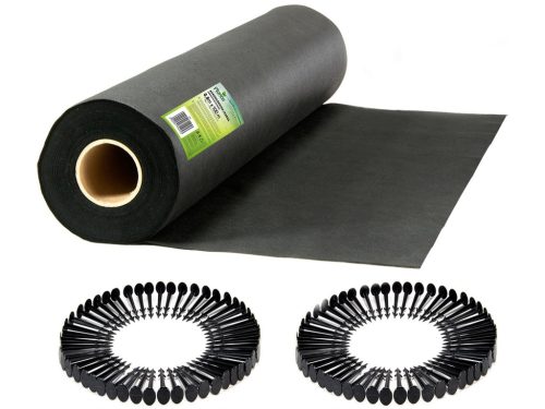 Kerti agrotextília 0,8 m x 100 m + 100 Plonos csap