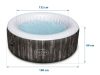 Felfújható Spa Lay-Z Bahamas 4 személyes Bestway 60005