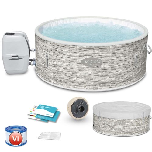 Felfújható SPA Lay-Z Vancouver 4 személyes Bestway 60027