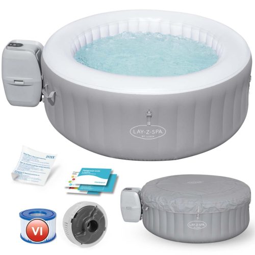 Felfújható Spa Lay-Z St. Lucia 4 személyes Bestway 60037