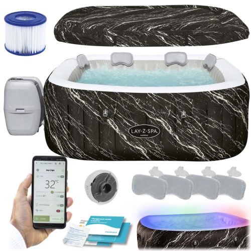 Felfújható Spa Lay-Z San Hawaii 6 személyes Bestway 60261