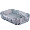 Ágy 100 x 70 x 25 cm XL DR-236 szürke