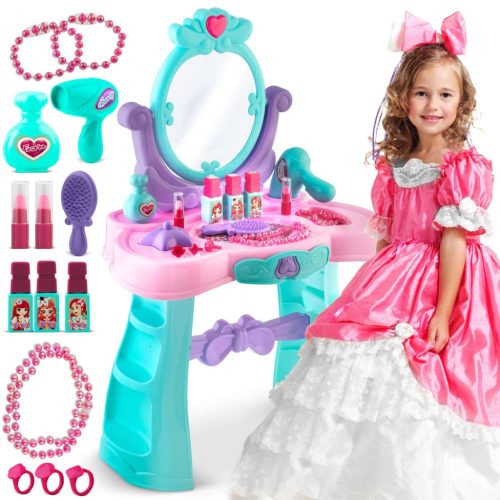 Lány fésülködőasztal tükörrel Ricokids 773200