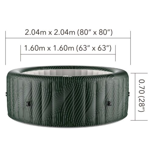 Felfújható SPA Meteor 6 személyes mSpa