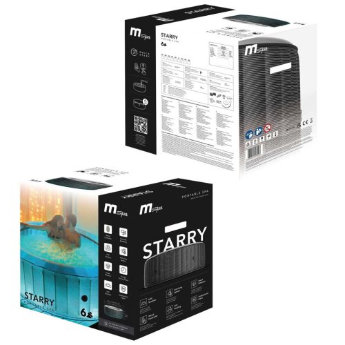 Felfújható SPA Starry 6 személyes mSpa