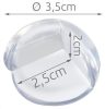 Szilikon sarokvédelem - 4 db